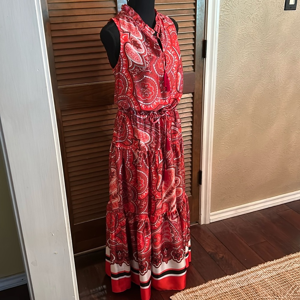 Lauren Ralph Lauren Paisley Maci Print Dress